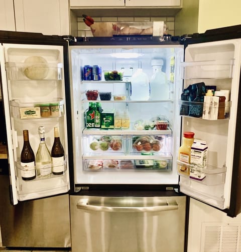 Take advantage of our grocery delivery service and arrive to a stocked fridge!