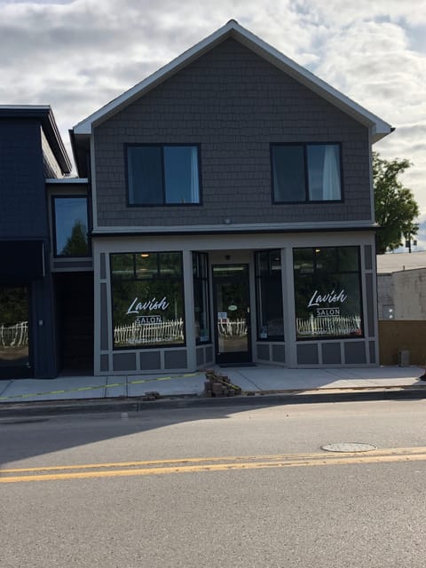 Your vacation stay is above this beautiful, quiet salon!