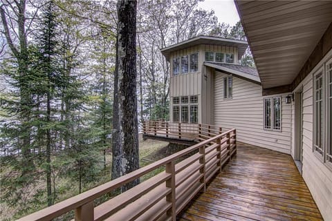 View off the deck from the master bedroom area