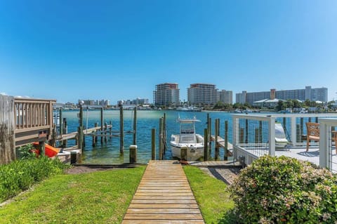 Snag a ride on a water taxi, just tell them you're at Laguna Point!