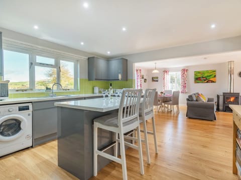 Kitchen | Cuckoo Hill Lodge, Rhayader