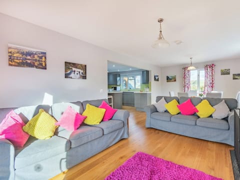 Living area | Cuckoo Hill Lodge, Rhayader