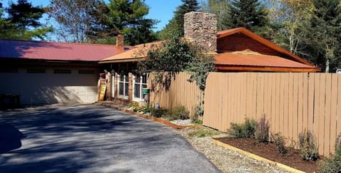 Parking area in front of home.