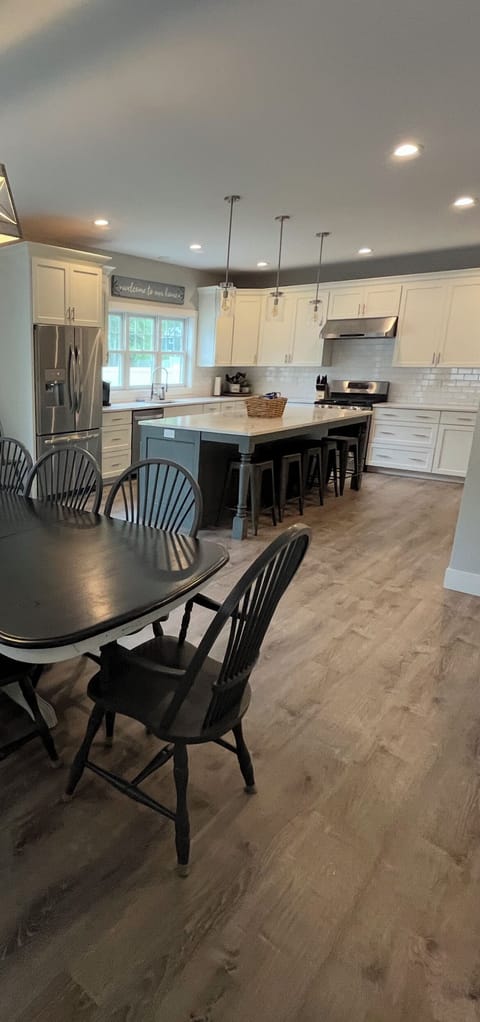 Large kitchen with 9 foot island