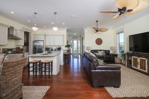Kitchen and Living area
