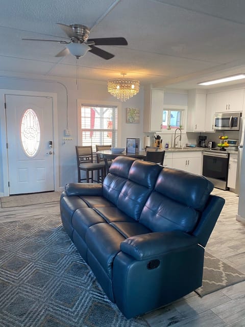 Comfortable couches in the living room