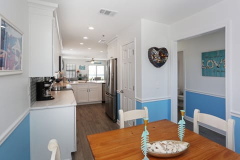 Breakfast Nook, Kitchen & Half Bath