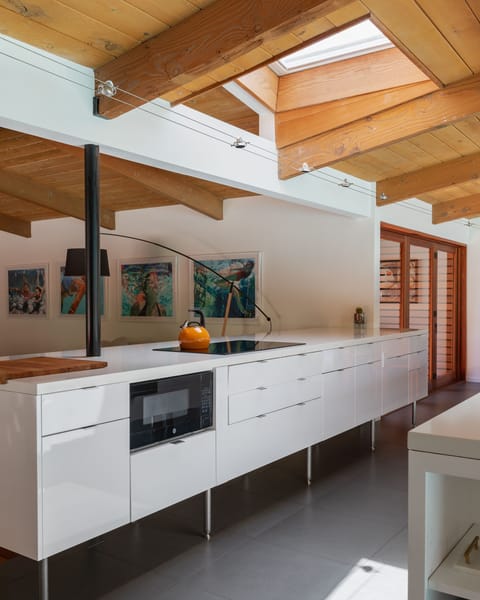 open floor plan kitchen.