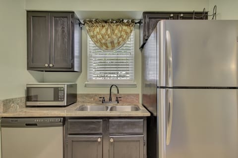 fully stocked kitchen