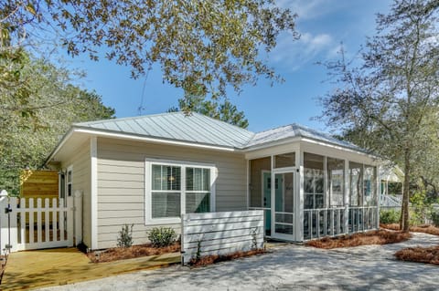 Cozy old world Florida bungalow but with a modern, contemporary feel