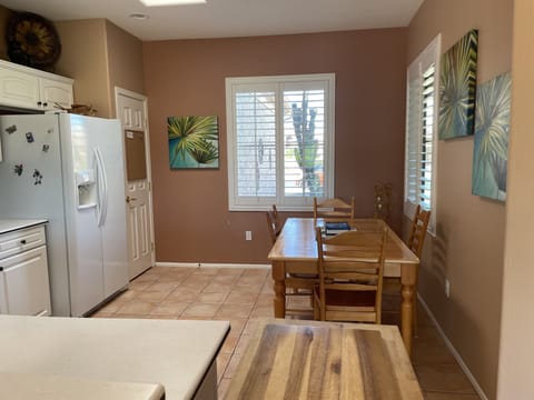 Table seating for four.