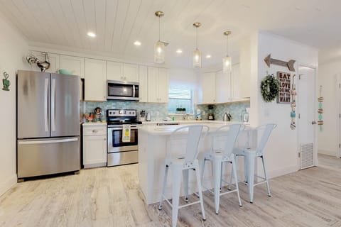 Over the Moon Kitchen and Bar Area