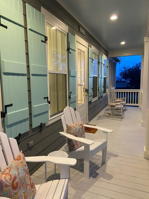 Front porch chairs, time to relax and watch the sun set
