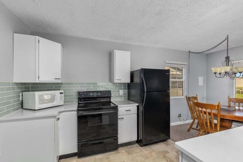 Fully stocked kitchen