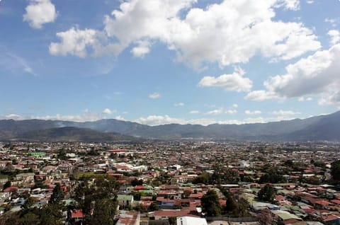 City and Mountain View from 19th Floor Balconies