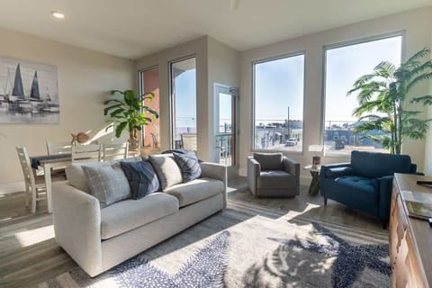Living Room with Sofa Sleeper