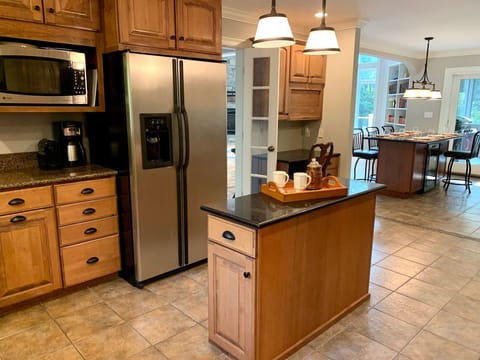 Well-stocked kitchen