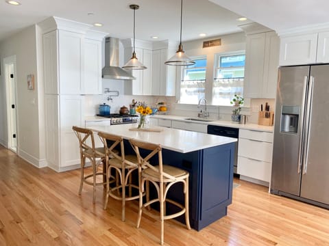Beautiful open concept kitchen is a delight to cook in!