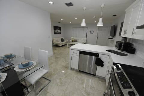 Fully equipped kitchen with all the necessities that will make you feel at home!