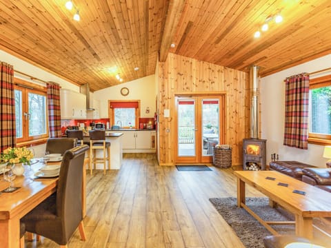 Open plan living space | Burnside Lodge, Torlundy, near Fort William