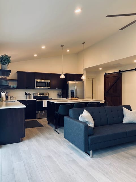 Open concept living area