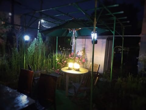 Barbecue garden