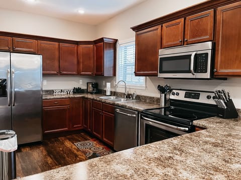 Kitchen w/ Stainless Steel Appliances