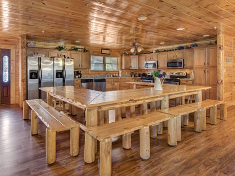 Dining Area and Kitchen - Seating for 14 + Guests