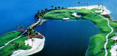 arial view of one of the top golf courses in the United States in Lely Resort! 