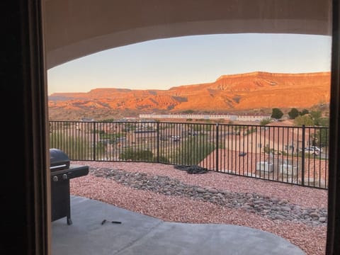 View from back patio