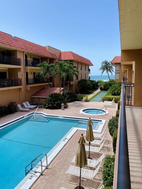 View of the gulf from the balcony