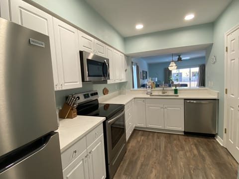 All new appliances and quartz countertops