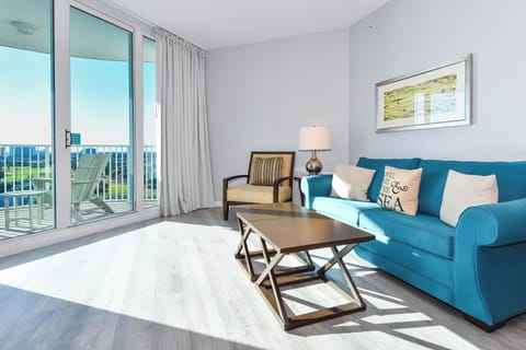 The Palms of Destin 21104 - Living Area with Private Balcony