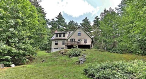 Back yard and home view