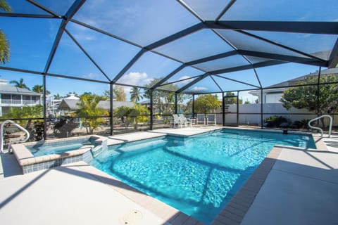 Private heated pool and spa