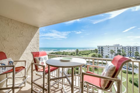 Patio - Private patio with beach view in Cape Canaveral, FL