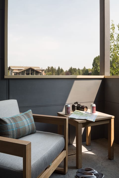 Private balcony off guest bedroom