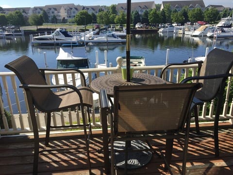 Deck with Marina View