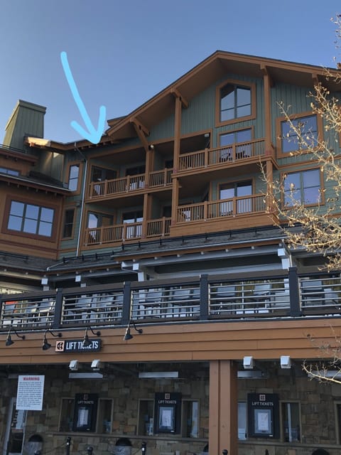 Balcony of Unit 522 - Looking out at the Mountain!