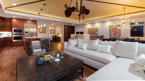 Open concept living area provides lots of space for the whole family