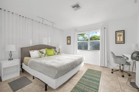 Master bedroom desk work area