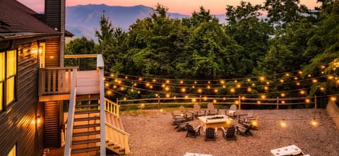 Enjoy the yard space with outdoor games or cozy up around the fire pit!