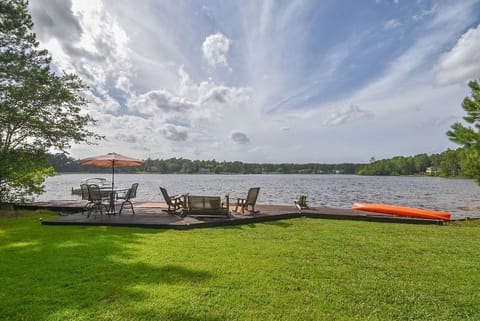 Enjoy Lake Life! Waterfront home has beautiful views and lots of fun!