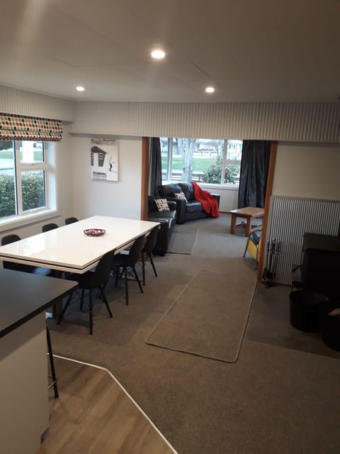 Open plan living kitchen area