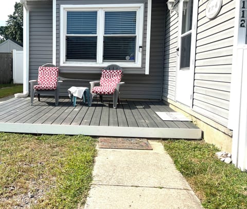 Front deck