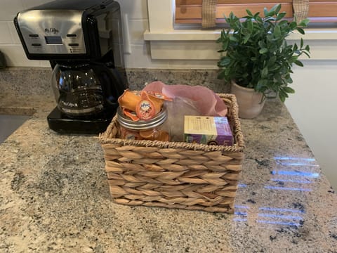 Coffee and Creamer Provided