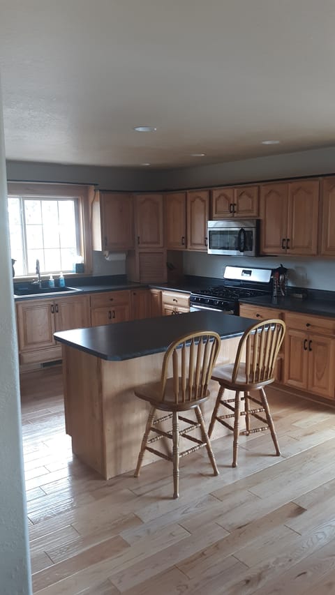 Fully stocked kitchen