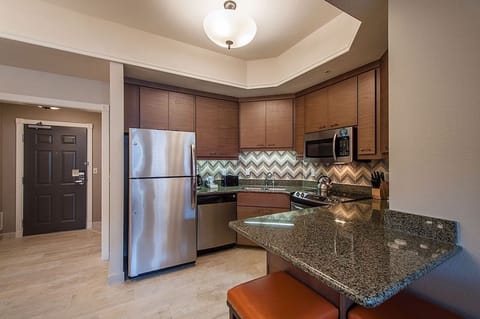 Fully equipped kitchen