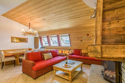 Open plan living area