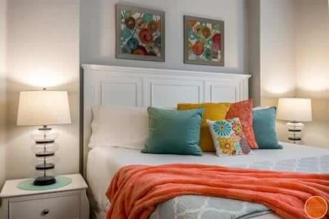 Master bedroom king size bed